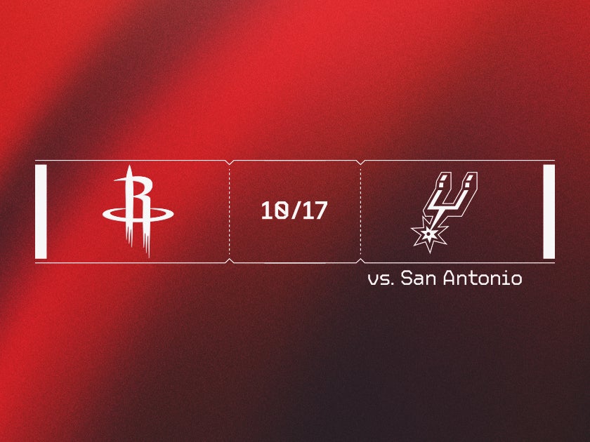 More Info for Houston Rockets vs. San Antonio Spurs