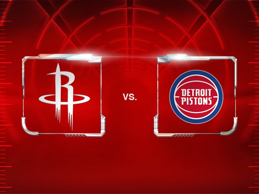 More Info for Houston Rockets vs. Detroit Pistons