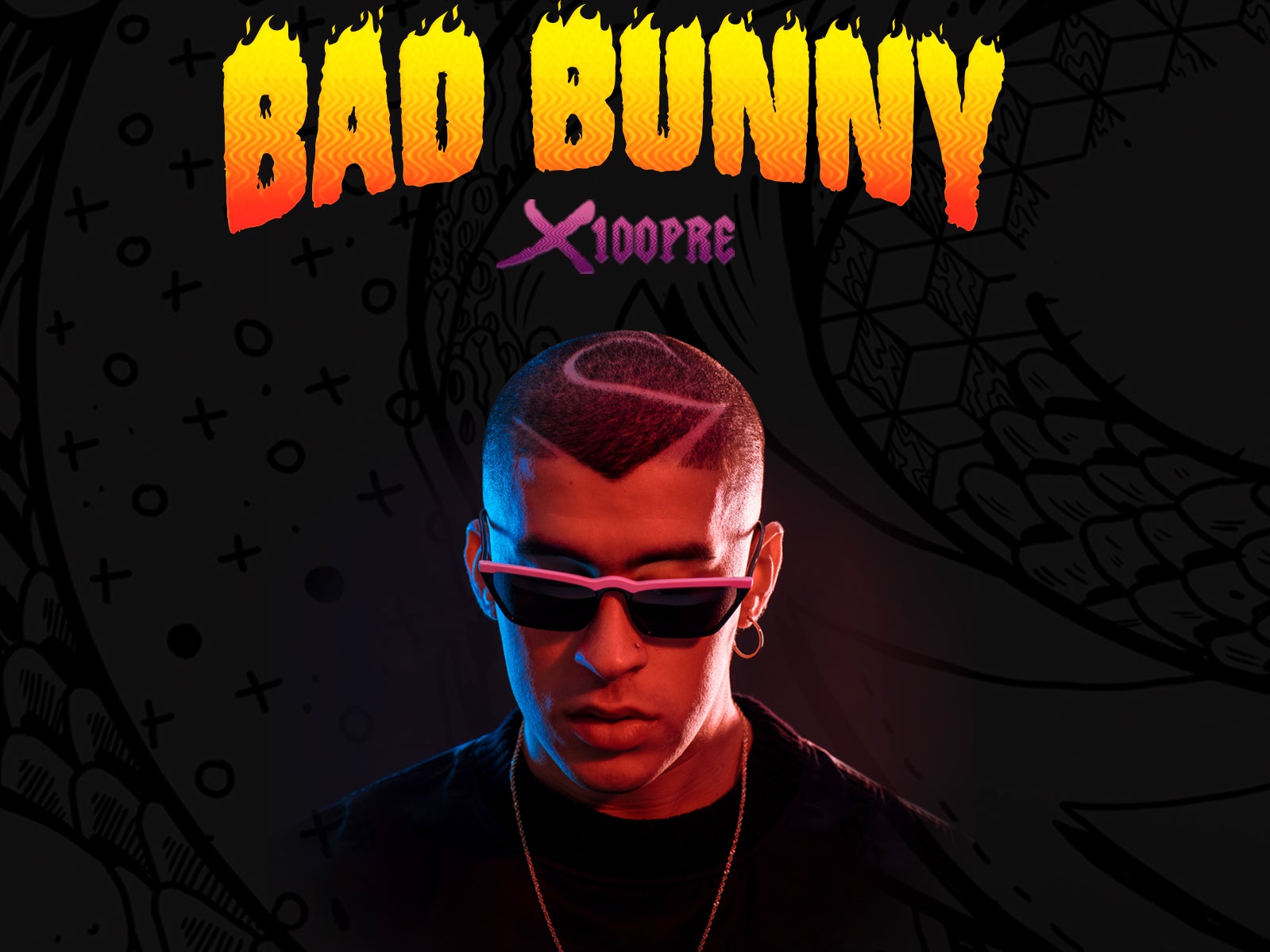 Toyota Center on X: Bad Bunny (@sanbenito) merch is here! Available  Wednesday and Thursday at Toyota Center this week starting at 4pm on our La  Branch St. pad!  / X