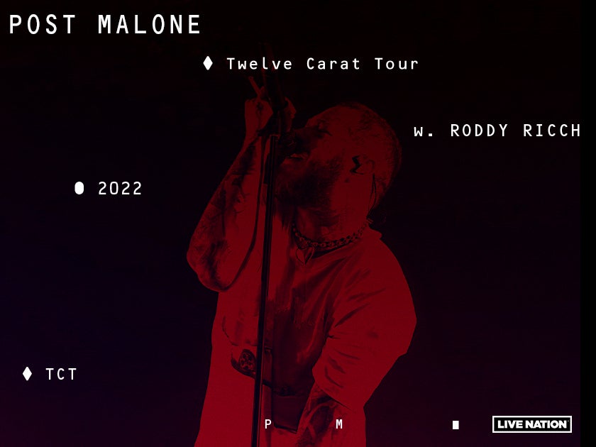 Post Malone Houston Toyota Center