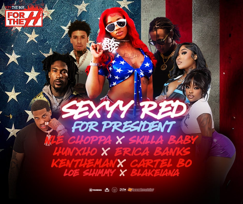 More Info for 97.9 The Box presents For The H ‘24: Sexyy Red 4 President